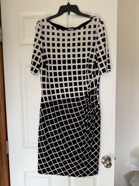 Anne Klein Stretchy Column Dress - Size 12